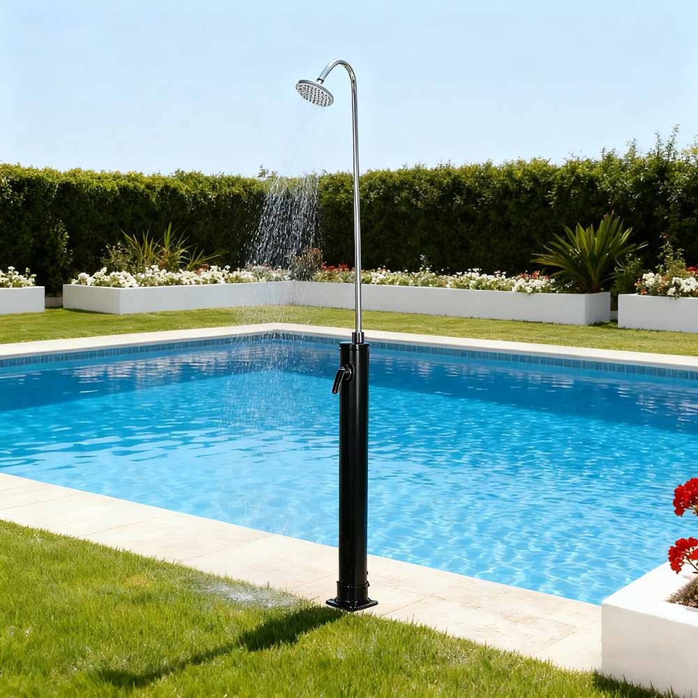 LY08L02 Douche solaire de jardin extérieure 8L pour piscine 