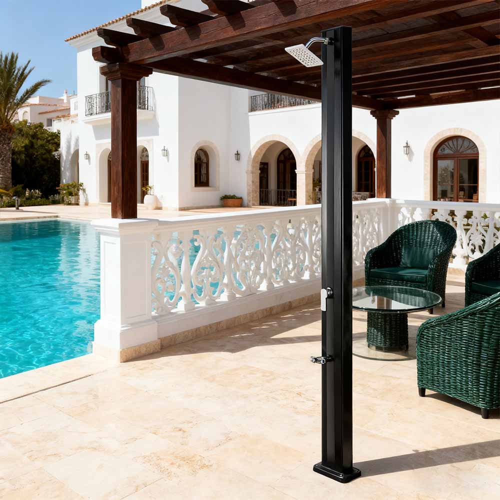 Support de douche à levier unique pour pommeau de douche à effet pluie d'extérieur LY30L02