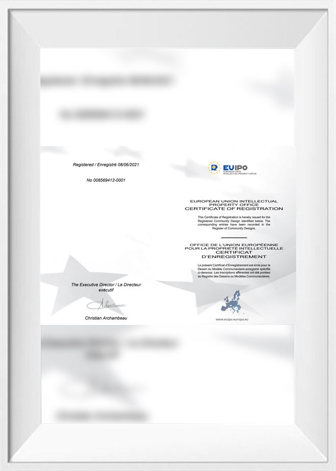 Certificat de conception de l'UE